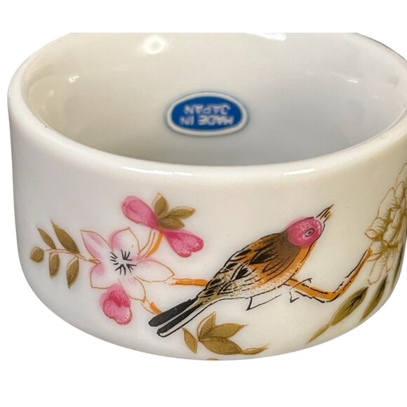 Shafford Chinese Garden with Bird, Butterfly, Flowers Napkin Rings Set 6 Japan A - Picture 10 of 16